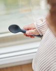 OiOi Mama Baby Spoon - Soft Silicone Feeding Utensil for Infants 6 Months+ - view 2