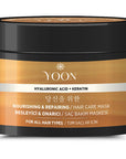 Yoon Keratin Hair Mask with Hyaluronic Acid - Intensive Repair & Nourishment for Damaged Hair, Vegan & Cruelty-Free - view 5