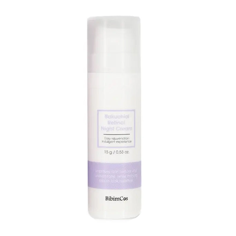 Bibimcos Bakuchiol Retinal Night Cream for Fine Lines 15g
