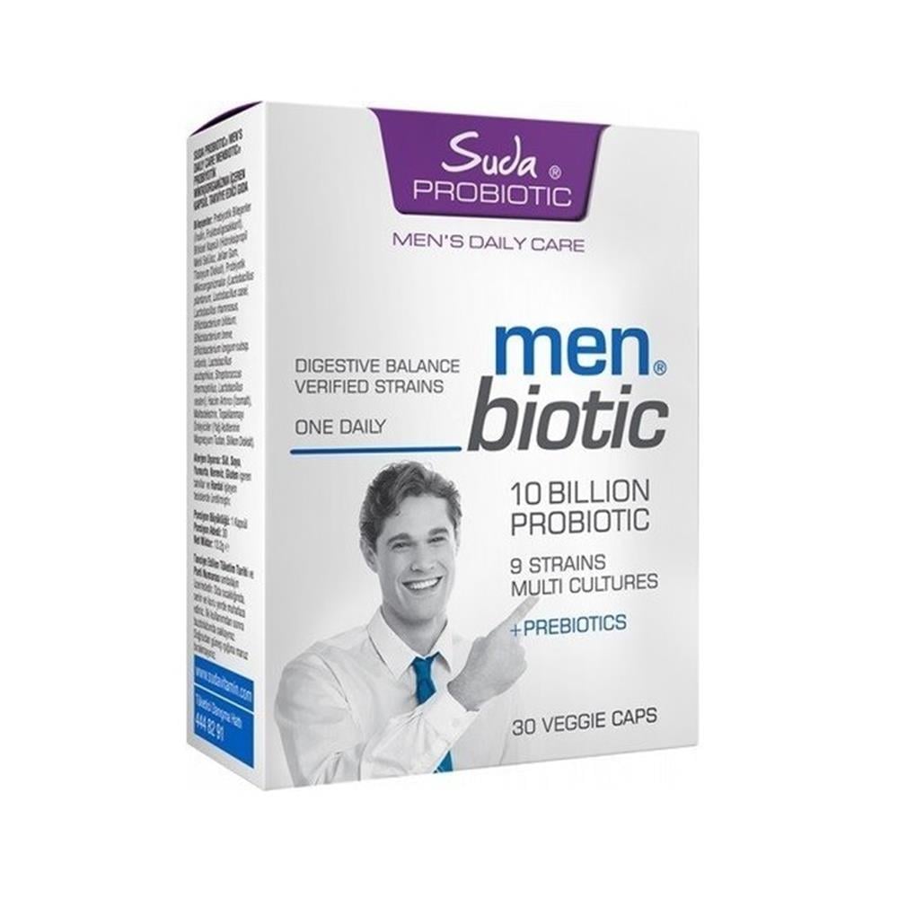 Probiotic Men Biotic 30 Capsules in Water - Vitamin & Supplement