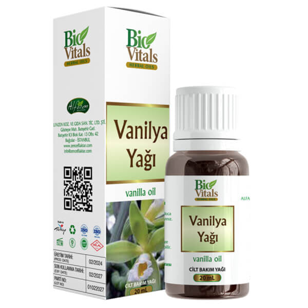 Bio Vitals Vanilla Oil Sweet Soothing Aromatherapy 20 ml
