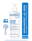 Bioderma Atoderm Intensive Gel Cream - Hypoallergenic Moisturizing Gel Cream for Dry Skin, Fragrance-Free, 16.91 fl oz