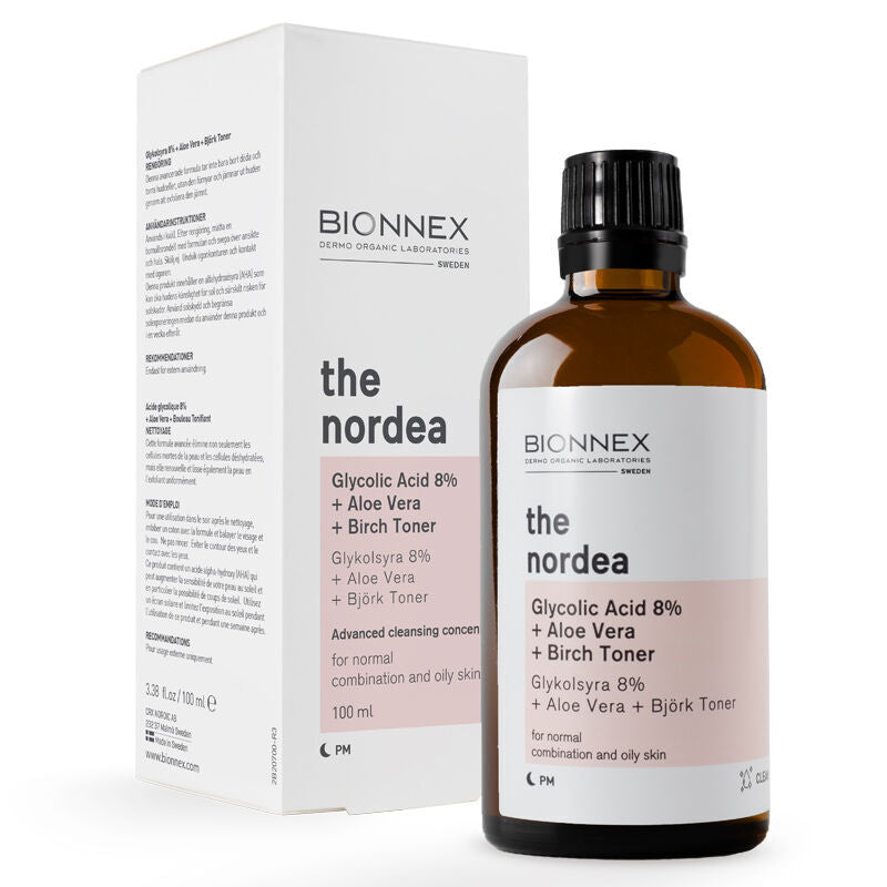 Bionnex The Nordea Glycolic Acid 8% Exfoliating Toner 100 ml