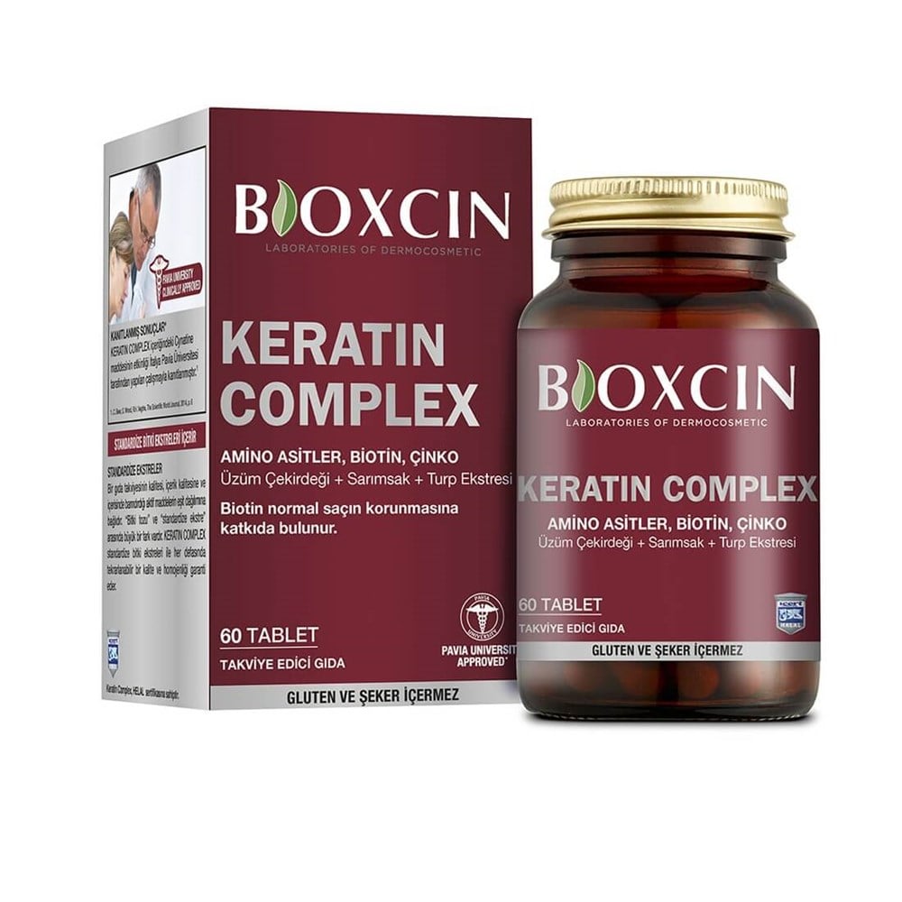 Bioxcin Keratin Complex 60 Tablets - Vitamin & Supplement