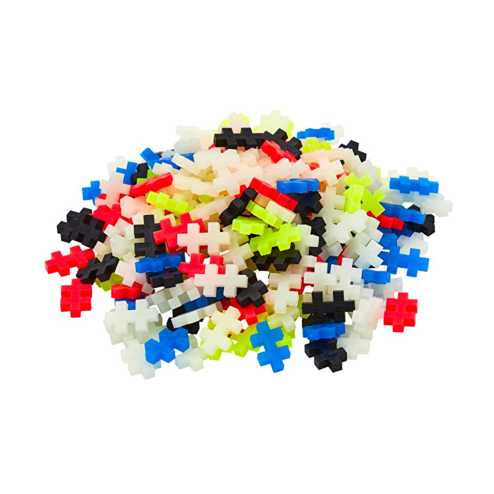 Plus Plus Educational Construction Toy, 240 Piece Reusable Storage Container - Danish Made Creative Building Set for - Toy