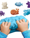 Carioca Modeling Dough for Kids - 3 Colors x 75g, Non-Toxic, Air-Dry, Creative Play Material for Children Aged 1+ Years - Toy