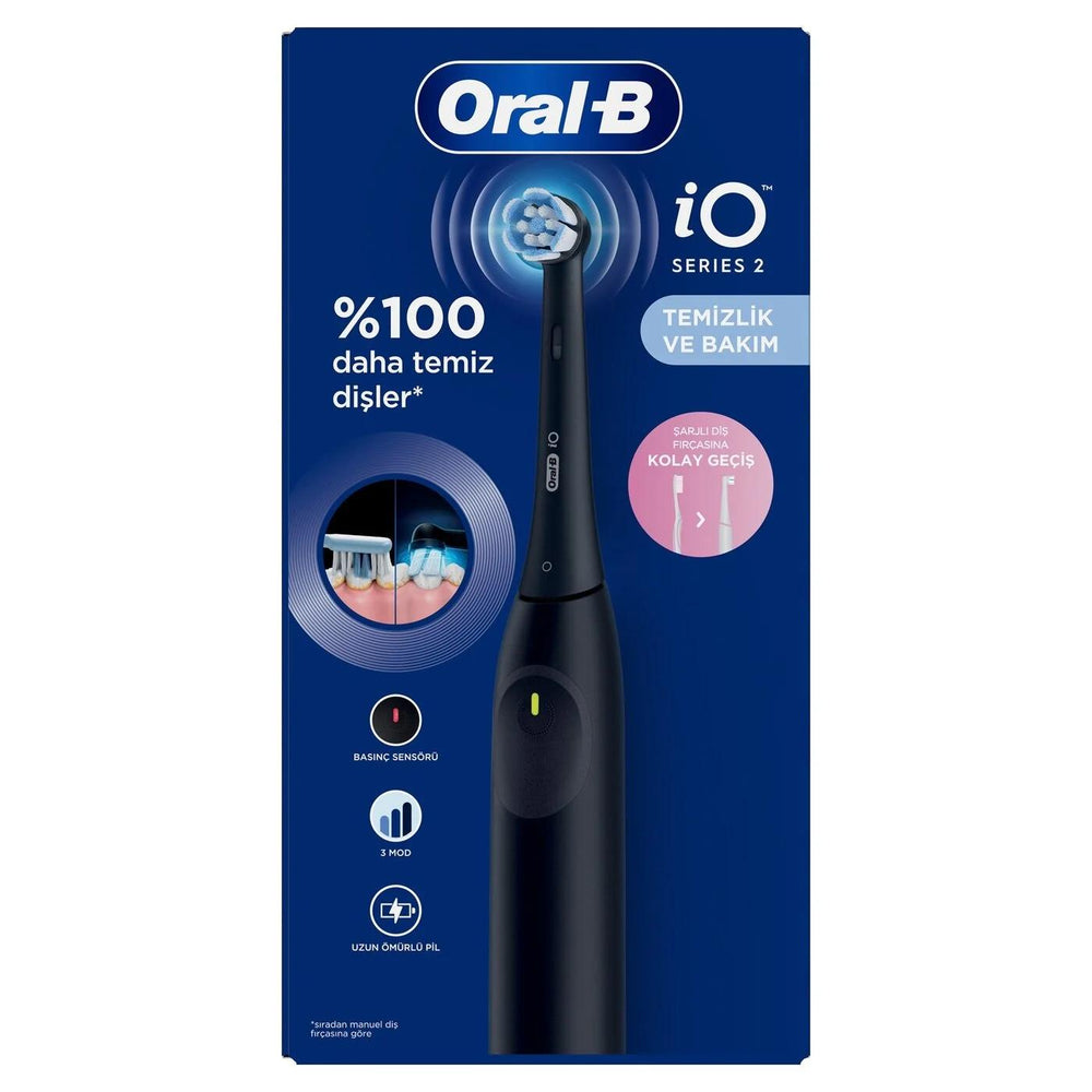 Oral-B iO Series 2 Rechargeable Toothbrush in Matte Black