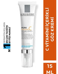 La Roche Posay Redermic C Yeux Anti-Aging Eye Cream with Vitamin C & Hyaluronic Acid - 15ml - Eye Cream