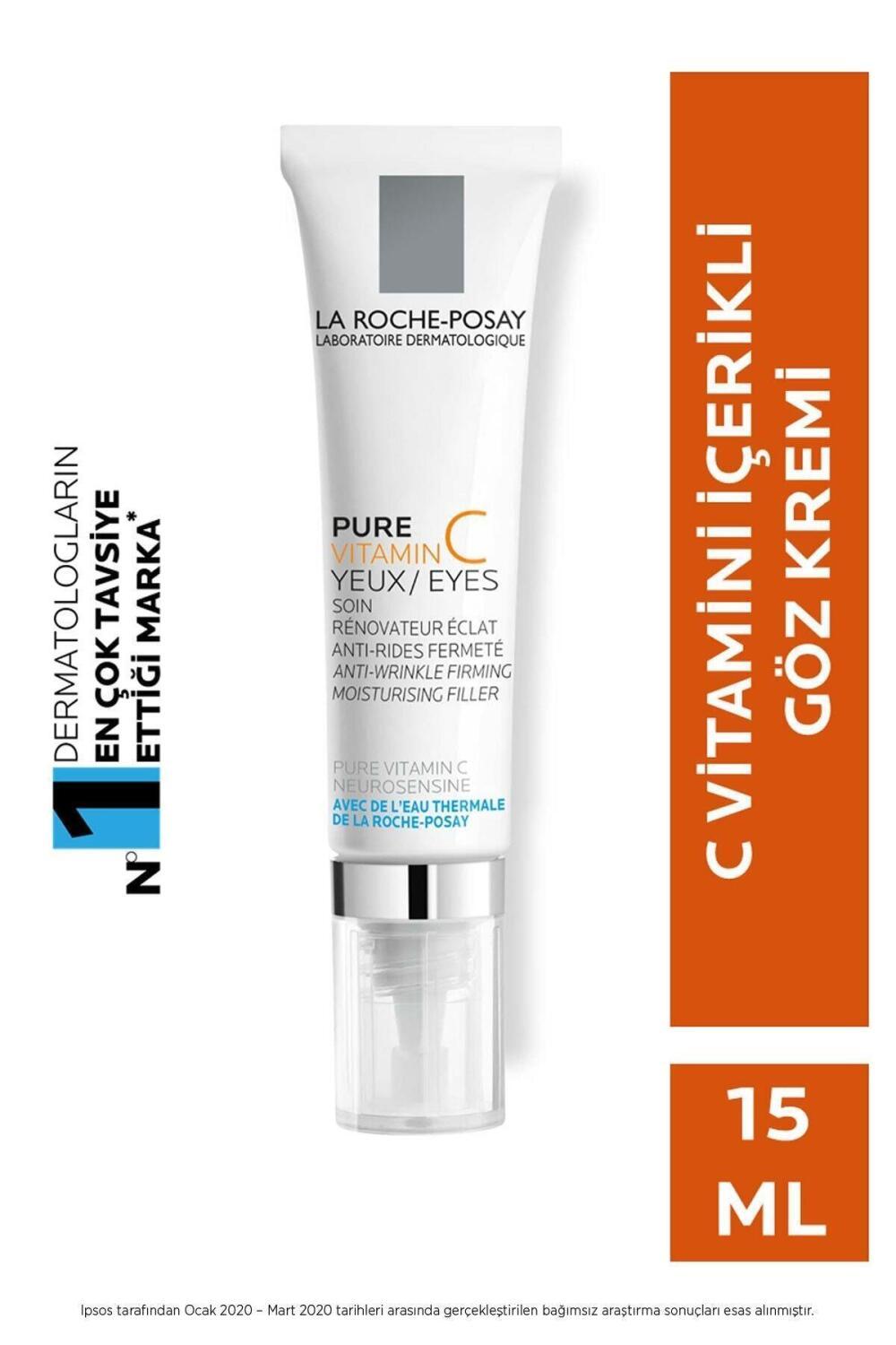 La Roche Posay Redermic C Yeux Anti-Aging Eye Cream with Vitamin C & Hyaluronic Acid - 15ml La Roche Posay Redermic C Yeux Eye Cream - Anti-Aging with Vitamin C La Roche Posay Redermic C Yeux, Anti-Aging Eye Cream, Vitamin C Eye Cream, Hyaluronic Acid Eye Cream, Sensitive Skin Eye Care, Eye Cream, Anti-Aging Skincare, Eye Care, Skincare, La Roche Posay, Redermic C Yeux, Fine Lines, Wrinkles, Dark Circles, Hydration, Sensitive Skin, Mature Skin, Daily Skincare