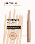 Flormar Brow Up Champagne Eyebrow Highlighter Pencil - Lift & Illuminate, Long-Lasting Shimmer, Soft Texture Flormar Brow Up: Eyebrow Highlighter Pencil - Lift & Illuminate eyebrow highlighter pencil, brow lift highlighter, shimmer brow pencil, kaş altı aydınlatma kalemi, brow bone highlighter, illuminating brow pencil, long lasting brow highlighter, soft texture brow highlighter, Flormar brow up highlighter, eyebrow highlighter, brow highlighter, shimmer pencil, illuminating pencil, makeup, cosmetics, brow