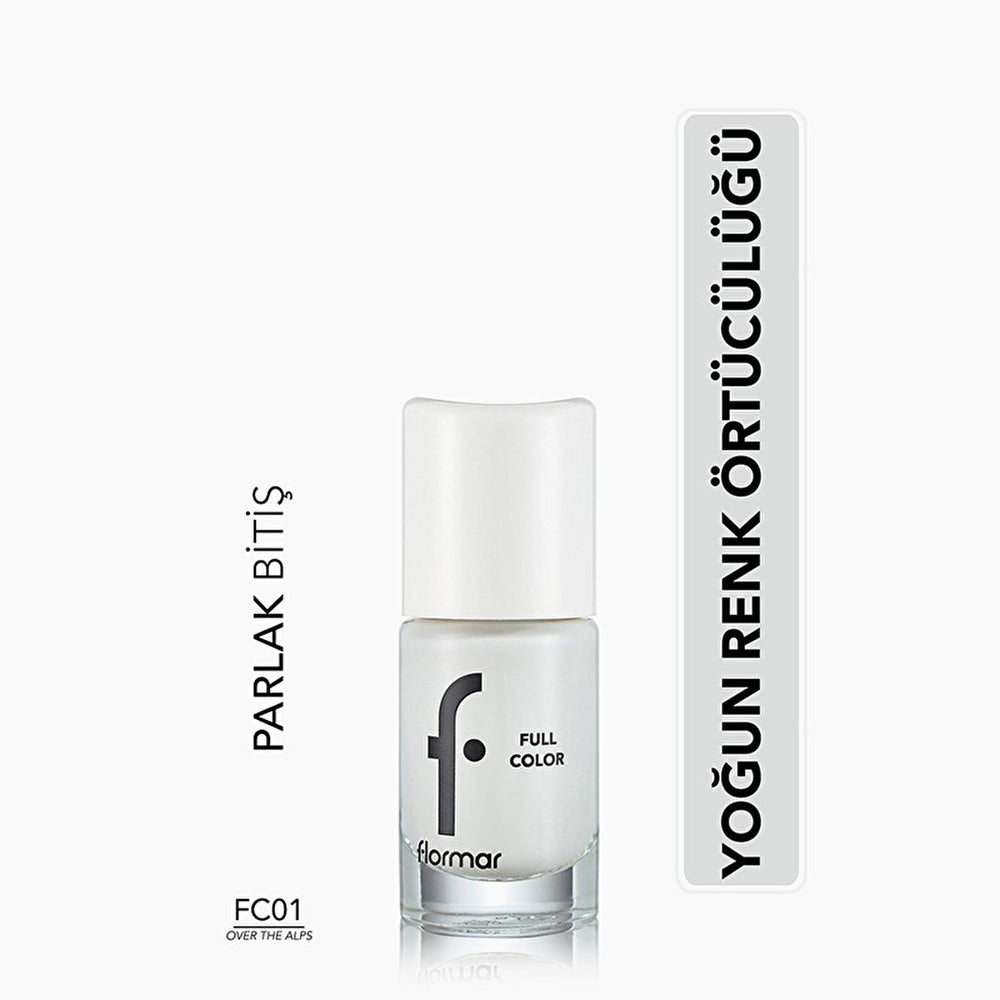 Flormar Full Color Ekstra Yoğun Pigmentli Oje - High Pigmentation Nail Polish for Vibrant Color - view 3