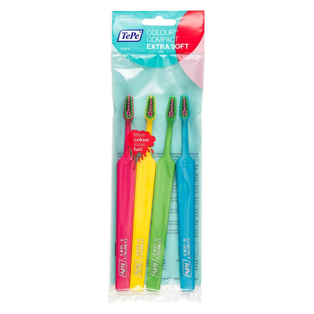 TePe Select Compact X-Soft Toothbrush 4-Pack