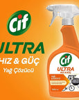 Cif Ultra Grease Remover Spray 1000ml - Powerful Cleaning Solution