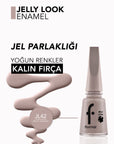 Flormar Jelly Look Nail Enamel High-Shine Gel Polish 11ml
