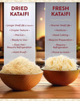 OZKA Dried & Chopped Kataifi Shredded Fillo Dough,Ingredient for The Viral Dubai Pistachio Chocolate Bar, Kunafa, - view 3