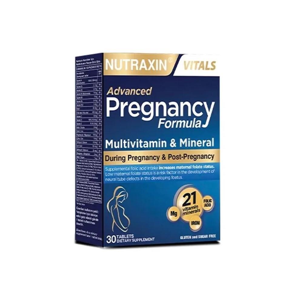 Nutraxin Advanced Pregnancy Formula Multivitamin & Mineral 30 Tablets