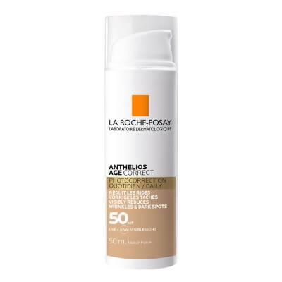 La Roche-Posay Anthelios SPF 50+ Age Correct CC Cream: Tinted Sunscreen for Wrinkles, Dark Spots & Even Skin Tone La Roche-Posay SPF 50+ CC Cream - Anti-Aging Tinted Sunscreen SPF50+ CC Cream, La Roche Posay Anthelios, Anti-aging sunscreen, Tinted sunscreen, Hyaluronic acid CC cream, Sun protection for wrinkles, Daily CC cream SPF50+, CC cream for even skin tone, Hypoallergenic sunscreen, Sunscreen for sensitive skin, CC Cream, SPF, Sunscreen, Anti-aging, Wrinkle reduction, Dark spot correction, Even skin t