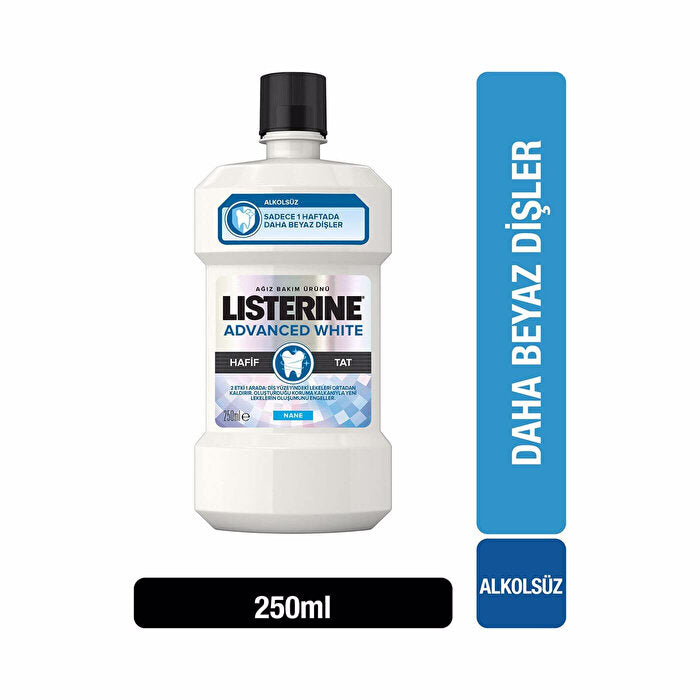 Listerine Advanced White Light Taste Mint 250ml