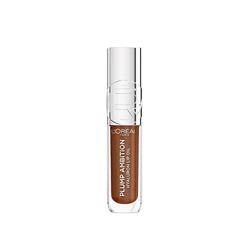 Loreal Paris Plump Ambition Hyaluron Lip Oil - Moisturizing & Plumping Lip Care with Hyaluronic Acid & Vanilla - Lip Gloss