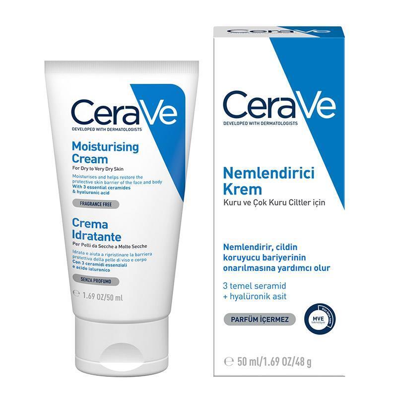 CeraVe Moisturizing Cream 50ml - Long-Lasting Hydration for Dry Skin CeraVe Moisturizing Cream 50ml - 24hr Hydration CeraVe Moisturizing Cream, dry skin moisturizer, fragrance-free moisturizer, hyaluronic acid skincare, ceramide skincare, sensitive skin moisturizer, face moisturizer, body moisturizer, hand moisturizer, long-lasting hydration, non-greasy moisturizer, skincare essentials, dry skin relief, skin hydration, moisturizing cream