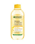 Garnier Micellar Water with Vitamin C - 13.53 fl oz Gentle Makeup Remover & Cleansing Water Garnier Micellar Water with Vitamin C - Gentle Makeup Remover Micellar Water, Makeup Remover, Vitamin C, Garnier, Cleansing Water, Gentle Makeup Removal, Skin Brightening, No-rinse Cleanser, Sensitive Skin, Face Cleanser, Eye Makeup Remover, Lip Cleanser, Reusable Cotton Pads, Skincare Essentials, Beauty Routine, Cosmetic Products