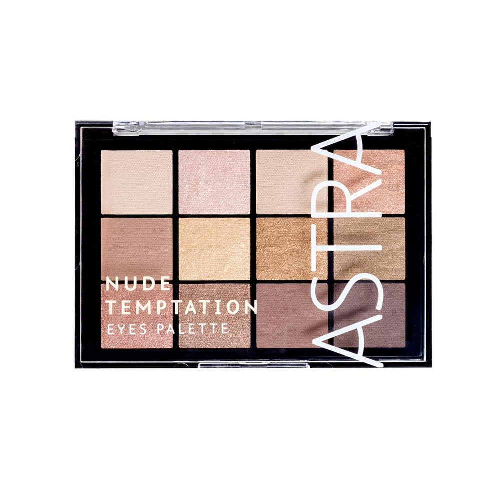 Astra 12-Color Eyeshadow Palette Nude Temptation