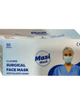 Masi Disposable Face Masks for Children - 50 Count, Three-Layer Protection, Secure Fit Masi Children's Face Masks - 50 Count children's face masks, disposable face masks, kids' health products, three-layer face masks, child safety hygiene products, face masks for school, kids face protection, hygiene products for children, disposable kids masks, health safety for kids