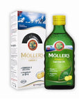 Möllers Cod Liver Oil with Omega-3, Vitamins A, D, E - Natural Lemon Flavor, 8.45 fl oz - image 2