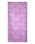Eklips Seashell Pattern Purple Beach Towel