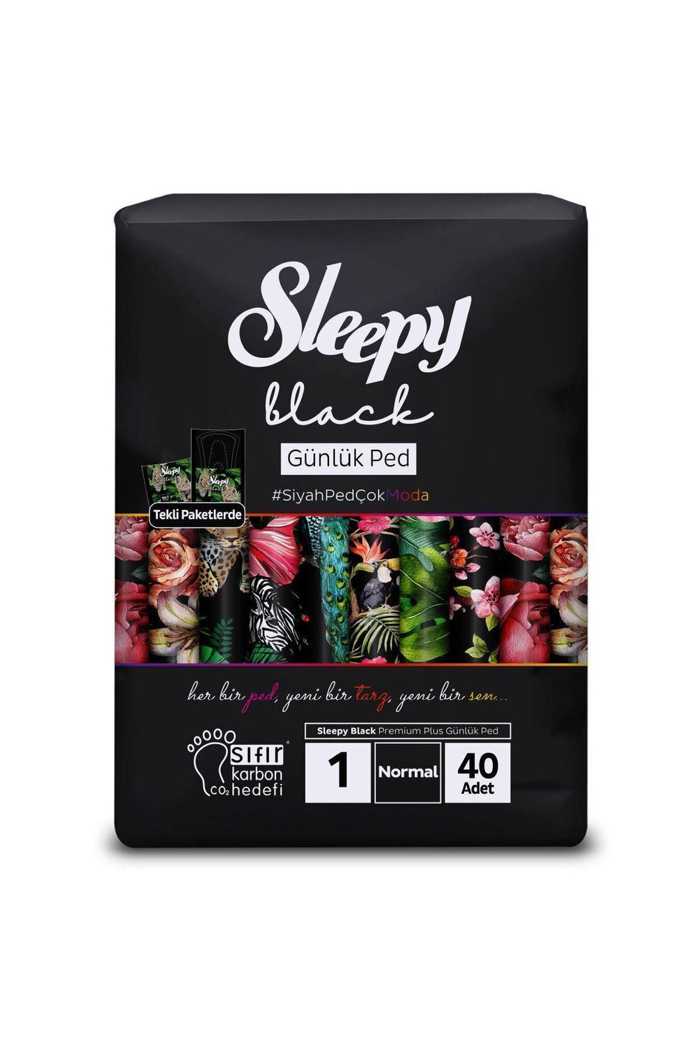 Sleepy Black Premium Plus Daily Pad Normal 40 Pads