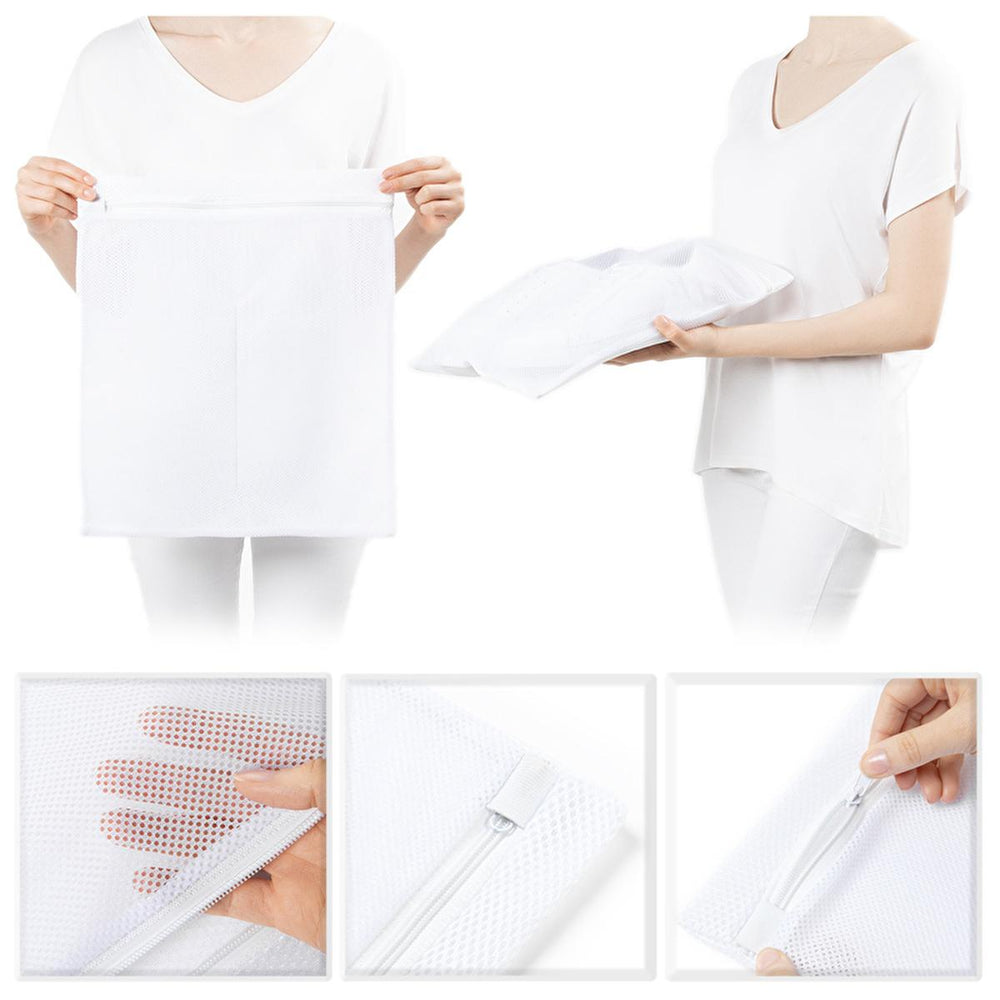 Ocean Home Shoe Washing Bag - White, 35x40cm - Protects & Cleans Delicate Shoes - view 5