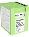 Maruderm: Gentle Facial Exfoliating Powder with Azelaic, Lactic & Malic Acid - Reduce Blemishes, Renew Skin (30 Packets) Maruderm Exfoliating Powder: Gentle Facial Peel for Radiant Skin exfoliating powder, azelaic acid peel, lactic acid exfoliant, malic acid peel, gentle facial exfoliant, sensitive skin exfoliant, skin renewal powder, blemish reducing exfoliant, facial peel, skin exfoliant, azelaic acid, lactic acid, malic acid, powder exfoliant, sensitive skin, blemish reducing, redness reducing, even skin