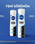 Nivea Women's Deodorant Spray - Black & White Invisible Pure, 72Hr Anti-Perspirant Protection, Long Lasting Odor Protection for Women Nivea Women's Deodorant Spray - 72Hr Protection women's deodorant spray, anti-perspirant deodorant, long-lasting deodorant, Nivea Black & White Invisible Pure, odor protection for women, feminine hygiene, personal care, anti-perspirant protection, sweat protection, body odor control, clothing-friendly deodorant, gentle deodorant, sensitive skin deodorant