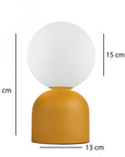 Homing Monte Masa Lambası Table Lamp, Sarı 241645 - Energy-Efficient LED Lighting Solution Homing Monte Masa Lambası Table Lamp - Energy Efficient LED Lighting Table Lamp, Homing Monte Masa Lambası, Sarı 241645, E14 socket lamp, LED lamp, Compact lamp, Energy-efficient lighting, Ambient lighting, Decorative lamp, Glass Shade Lamp, Metal Body Lamp, Modern Home Decor, Bedroom Lighting, Study Desk Lamp, Living Room Lighting