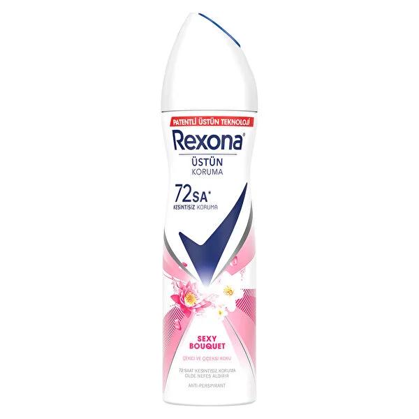 Rexona Sexy Bouquet Women's Antiperspirant Deodorant Spray - 72h Protection, Floral Scent, Easy Spray Application Rexona Sexy Bouquet Deodorant Spray - 72h Protection Women's Deodorant Spray, Antiperspirant Deodorant for Women, Long-lasting Deodorant, Rexona Deodorant, Sexy Bouquet Deodorant, Floral Deodorant, 72h Protection, Easy Application, Motion-Activated Fragrance, Active Women, Personal Hygiene, Confidence Boost, Antiperspirant Protection, Women's Health, Beauty Products
