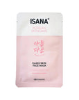 Isana Korean Skincare Glass Skin Sheet Mask 1 Count