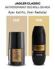 Jagler Classic Roll-On Deodorant for Men: Long-Lasting Freshness, Alcohol-Free, Sensitive Skin Protection - All Day Odor Control Jagler Classic Roll-On: All-Day Freshness & Odor Protection roll on deodorant, men's deodorant, alcohol-free deodorant, sensitive skin deodorant, long lasting deodorant, classic scent deodorant, fragrance deodorant, antiperspirant roll on, Jagler Classic deodorant, men's personal care, deodorant, antiperspirant, men's hygiene, personal care, fragrance, classic scent, odor protecti