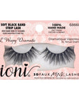 Ioni 3D False Eyelashes XL Wispy Fine-Tipped Lashes