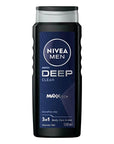 Nivea Men Deep Dimension Clean: Invigorating Shower Gel for Men - Deep Cleansing, Refreshing Scent, Long-Lasting 500ml Body Wash - image 2