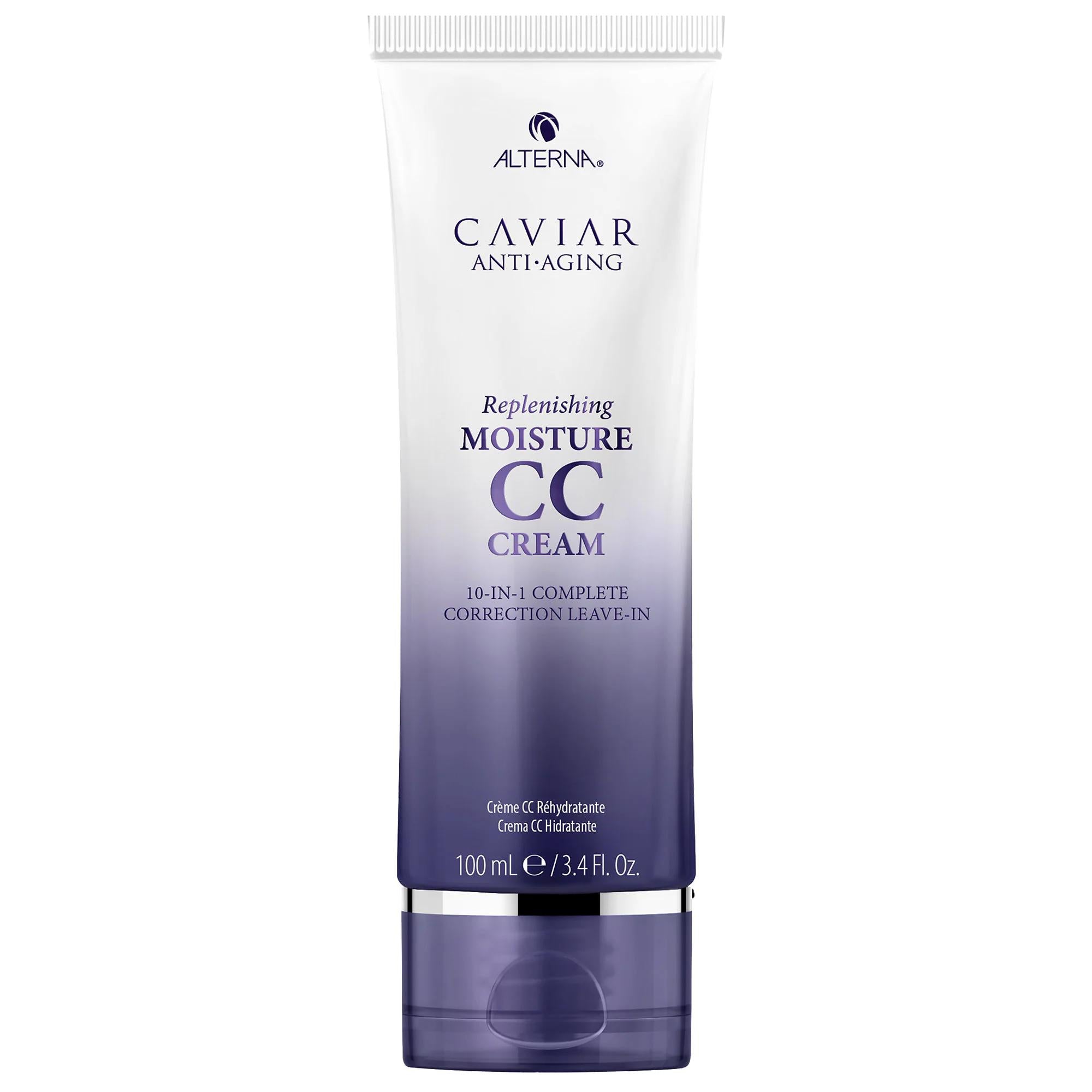 CAVIAR Anti-Aging Replenishing Moisture CC Cream - 10-in-1 Leave-in Hair Treatment & Styling Cream for Damaged Hair CAVIAR CC Cream: 10-in-1 Hair Treatment & Styling Cream leave-in hair treatment, hair styling cream, anti-aging hair care, caviar hair treatment, multi-benefit hair product, hair repair, heat protection, clean beauty hair care, luxurious hair products, damaged hair solution, hair care for all types, hair care for color-treated hair