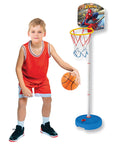 Dede Oyuncak Spiderman Kids Basketball Hoop Set - Adjustable Height, Safe & Fun Indoor/Outdoor Game for Children Spiderman Kids Basketball Set - Adjustable Height, Fun for Kids Spiderman basket set, kids basketball hoop, adjustable height basketball toy, children's basketball set, Spiderman toy, indoor basketball hoop, outdoor basketball game for kids, basketball set, kids basketball, adjustable basketball hoop, Spiderman, toy, sports, active play, outdoor toys, indoor toys, gifts for kids, birthday gift, S