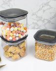 Decobella Airtight Food Storage Container - 500ml, Stackable, Non-Toxic, Dishwasher Safe - view 4