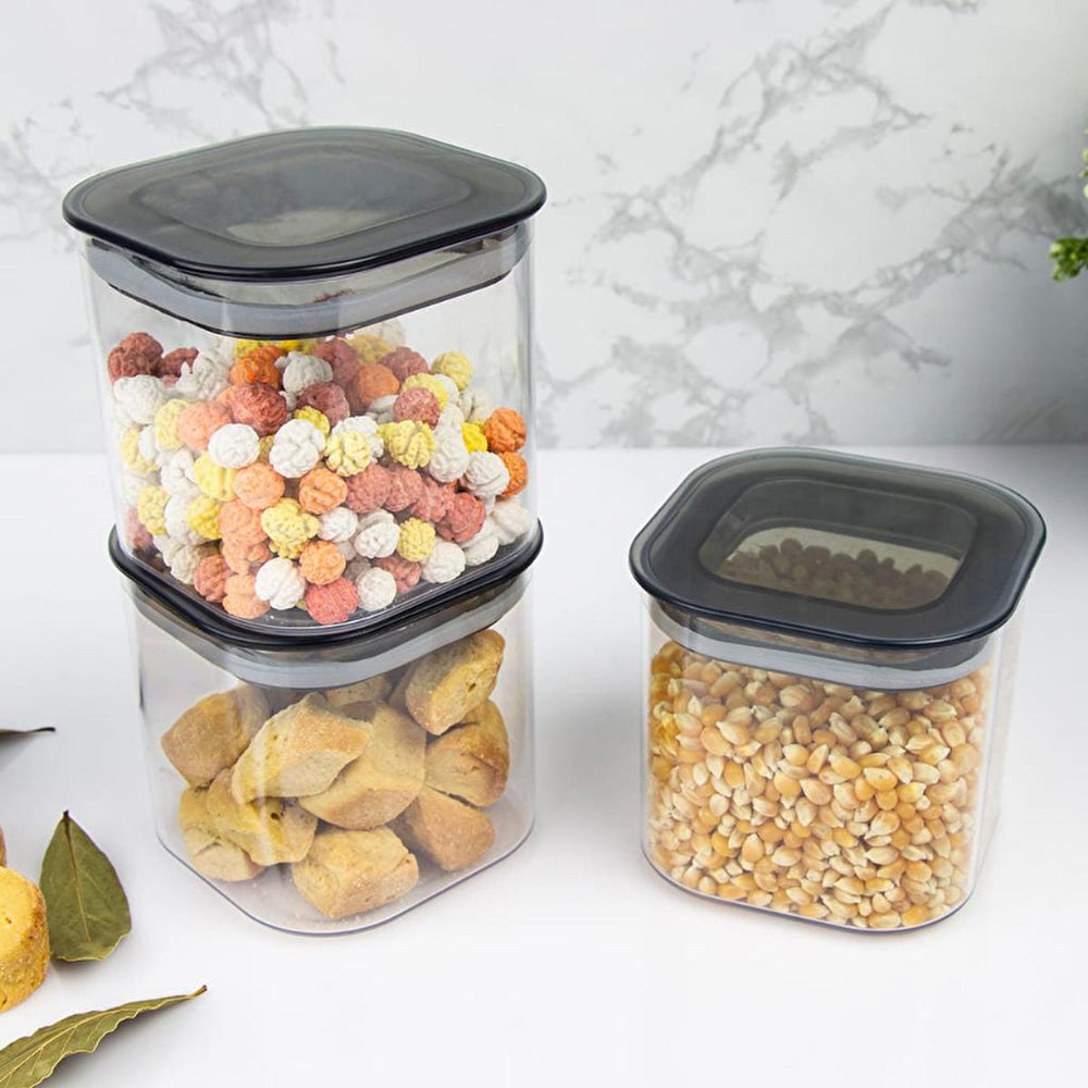 Decobella Airtight Food Storage Container - 500ml, Stackable, Non-Toxic, Dishwasher Safe - view 4
