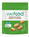 Wefood Basil Crackers with Crispy Herbs 40g