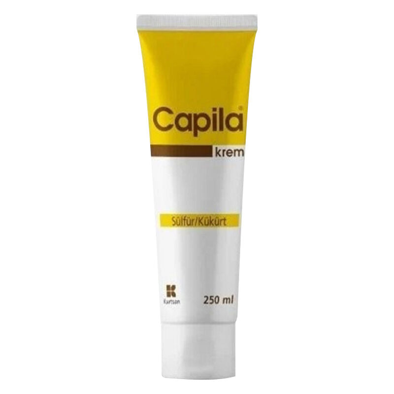 Capila Sulfur Soothing Body Cream for Sensitive Skin 250 ml