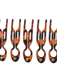 Fiona Franchimon No 1 Hairpin Classic Havana 5-Pack