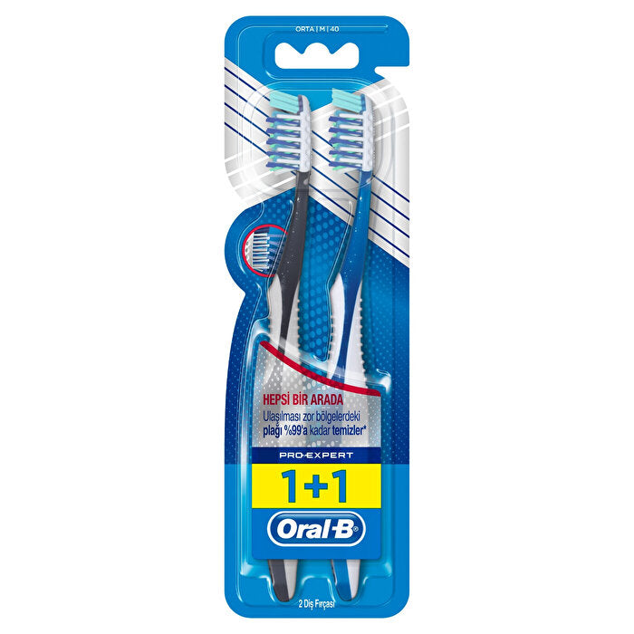 Oral-B Pro-Expert CrossAction All in One Toothbrushy / Medium Buy 1 Get 1 Free