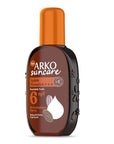 Arko Sun Care SPF6 Bronzing Oil: Radiant, Long-Lasting Tan for Sensitive Skin | Reef Safe Carrot & Cocoa Tanning Arko SPF6 Bronzing Oil: Radiant Tan for Sensitive Skin | Reef Safe sun tanning oil, SPF6 tanning oil, sensitive skin tanning oil, bronzing oil, carrot oil tanning, cocoa butter tanning oil, reef safe tanning oil, ocean safe sunscreen, sun protection for sensitive skin, tanning oil, sensitive skin care, sun care, bronzer, cocoa oil, carrot oil, SPF6, reef safe, ocean safe, tanning, sun protection,