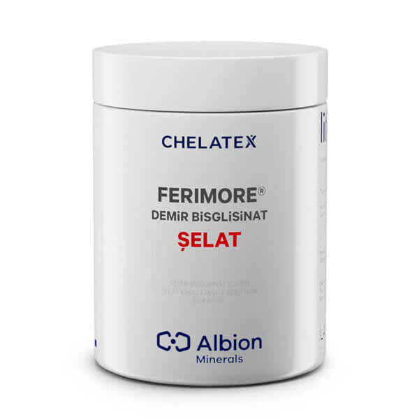 Chelatex Ferimore Iron Bisglycinate Chelate Supplement 60 Capsules
