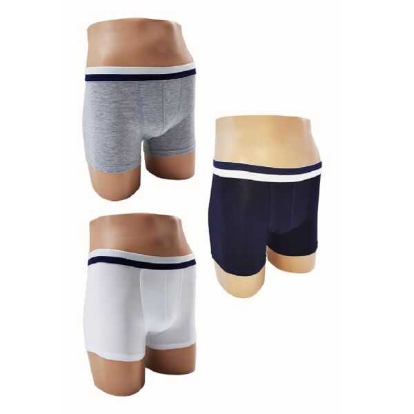 Cift Kaplan Kids Boxer Shorts 3-Pack in Navy Blue